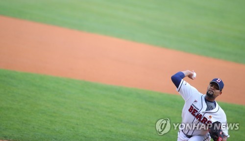 두산 알칸타라, 친정 kt 상대로 5이닝 3피안타 1실점 호투