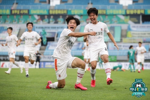 '주민규·강윤성 골맛' 제주, 안산 2-1 꺾고 2연승 신바람