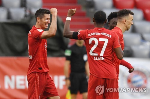 '우승 경쟁' 뮌헨·도르트문트, 나란히 분데스리가 6연승 질주