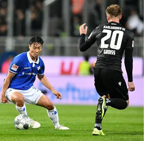 '백승호 15분' 다름슈타트, 장크트파울리에 4-0 대승