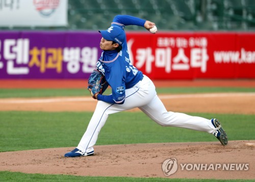 한화 구원진, 볼넷 남발·폭투로 붕괴…KIA 타선 병살만 5번