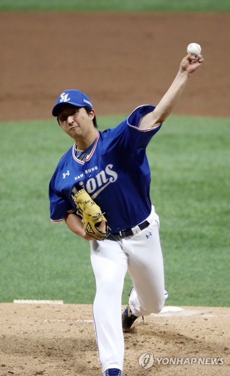 '벌써 2승' 최채흥 6이닝 소화, 외국인 선수들도 칭찬하네요