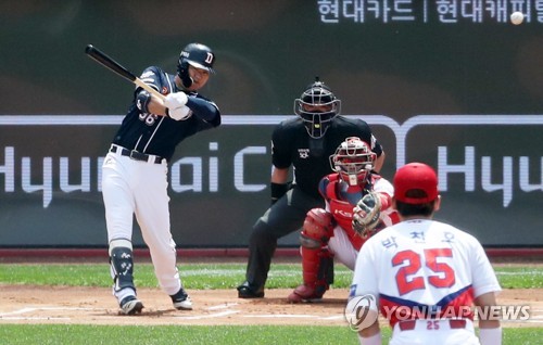'슬로스타터' 오재일, 올해는 시즌 초반부터 방망이 불붙었다