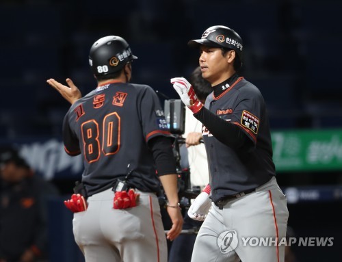 '팀홈런 최하위' 한화, 백업들이 3홈런…NC 사냥