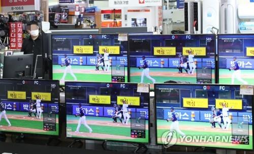 '엘롯기' 선전에도 KBO리그 시청률 소폭 하락