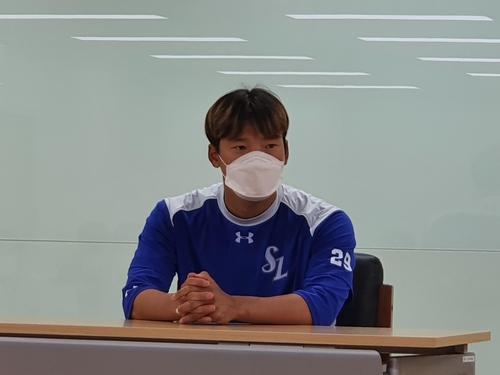 '시즌 첫 승' 백정현 오늘 아내가 '이기고 오라'고 하더라고요(종합)