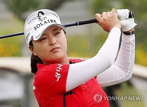 발목 다치고도 7언더파 고진영 아직 컨디션 70% 수준