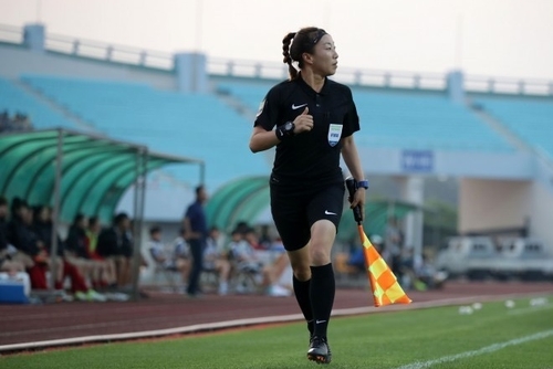 양선영 심판 눈물의 첫 경기로 시작…자부심으로 18년 버텼죠