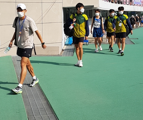 고승환, 전국육상선수권 남자 200ｍ 우승…21초18