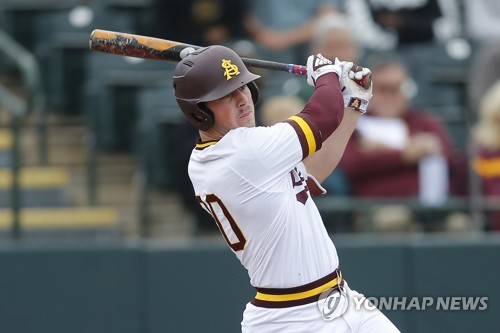 애리조나 주립대 내야수 토컬슨, MLB 드래프트 전체 1순위