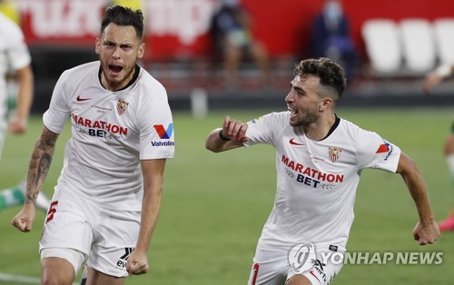 라리가 3개월 만에 재개…세비야, 베티스에 2-0 승리
