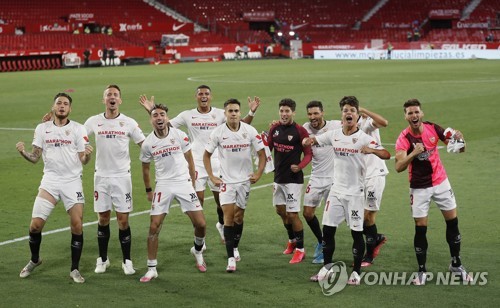 라리가 3개월 만에 재개…세비야, 베티스에 2-0 승리
