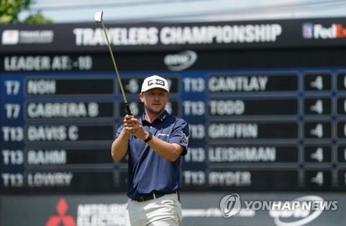 노승열, PGA 투어 복귀 이후 최고의 라운드…트래블러스 1R 5위