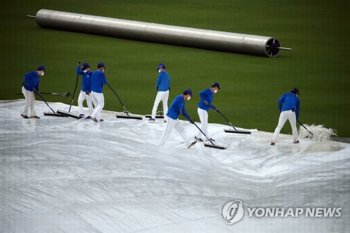 프로야구 대구 kt-삼성전 우천취소…13일 2시부터 더블헤더