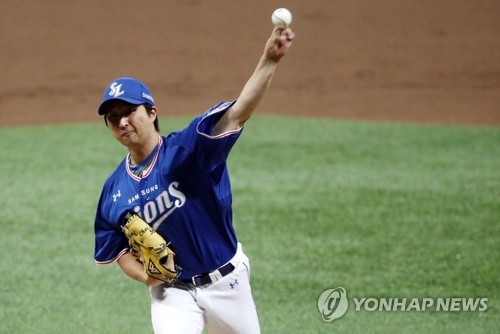 삼성 최채흥, 17일 만에 복귀전…23일 한화전 선발