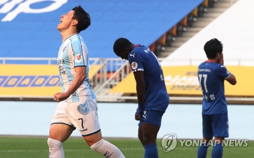 K리그1 7R '가장 빠른 발'은 울산 김인성…최대 시속 35.8㎞
