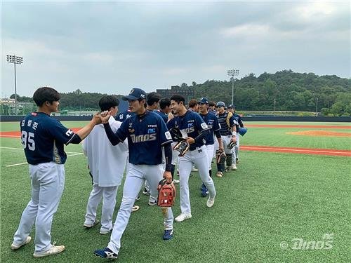 NC 2군, 퓨처스리그 최초 13연승 실패…KIA에 3-6 패배