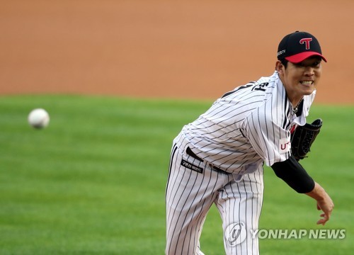 '정찬헌 11K·선발 전원 안타' LG, 삼성 11-0으로 대파