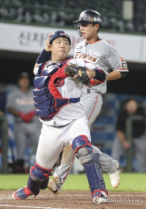 허문회 롯데 감독 지성준 첫 경기, 성공적이었다