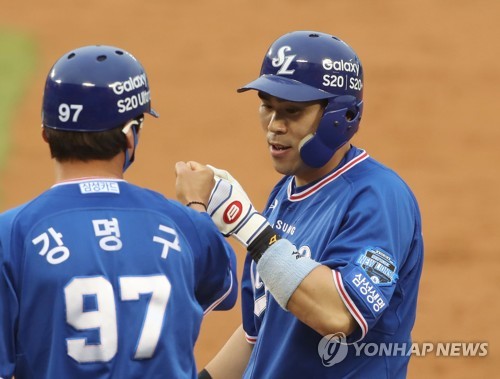 프로야구 삼성, 4년 만에 승률 5할…두산은 4연패 늪