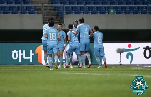 K리그1 상주, 전북 독주에 제동…강상우 PK골로 1-0 승리(종합)