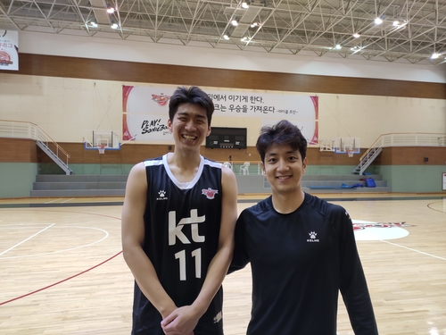 북 치고 장구 친 MVP 허훈…양홍석은 장구 정도는 저도 한 번