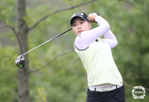 이정은, KLPGA 투어 통산 7호 앨버트로스…단숨에 선두권 도약