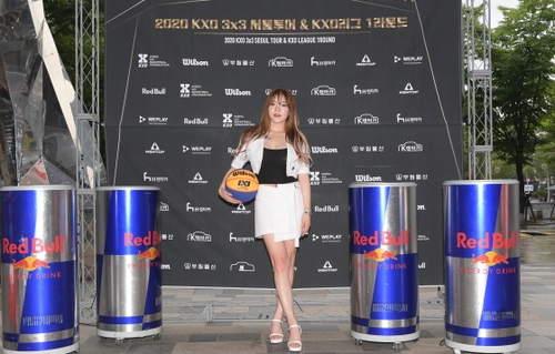 한국 3대3 농구위원회 홍보 모델에 안정미