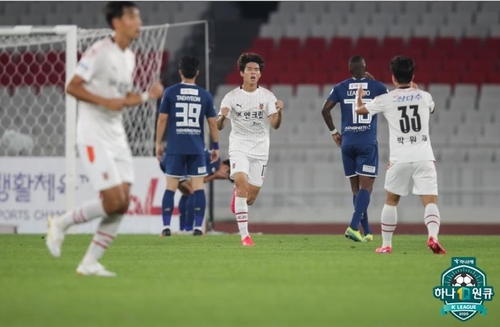 K리그2 제주, 서울E에 2-1 역전승…7경기 무패로 1위 도약(종합)