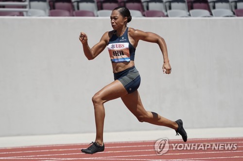 200ｍ를 18초90에? 알고 보니 185ｍ만 뛴 라일스