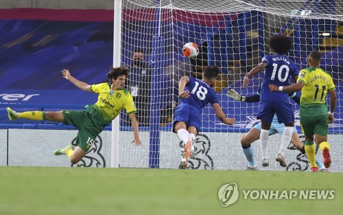 '지루 결승골' 첼시, 노리치 1-0 제압…3위 굳히기