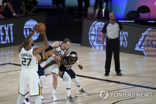 NBA '1호 확진자' 고베르 농구 할 수 있게 돼 감사할 뿐