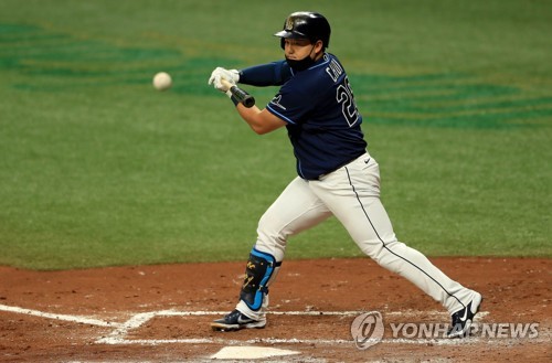 탬파베이 최지만 4타수 무안타 부진…두 차례 수비 실책까지