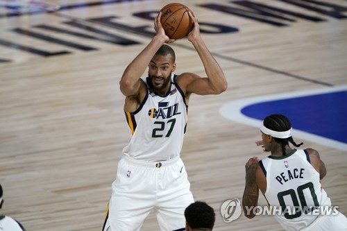 NBA '1호 확진자' 고베르 농구 할 수 있게 돼 감사할 뿐