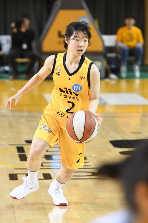 WKBL 신인왕 허예은 2년 차 때는 개인 기록 두 배 이상으로
