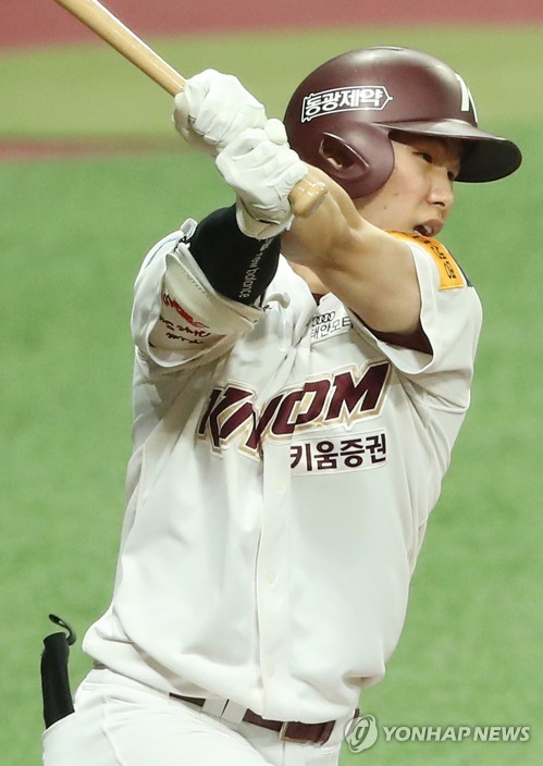 키움 김혜성, SK 김주한 상대 개인 2호 만루포 작렬