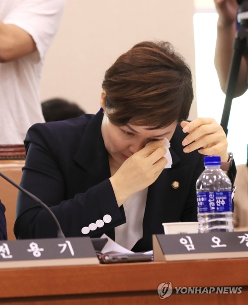 故 최숙현 선수 가해자로 지목된 3인방, 국회서 폭행·폭언 부인(종합)