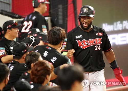 '25경기 11홈런' kt 로하스, 프로야구 6월 MVP 선정