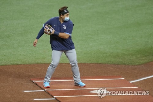 탬파베이 최지만, 어깨 통증 호소…하루 휴식