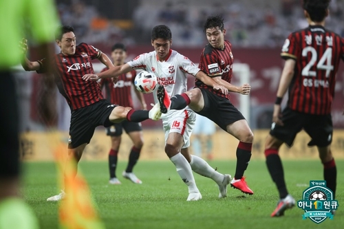 '한승규 결승골' 서울, 상주에 2-1 역전승…시즌 첫 3연승