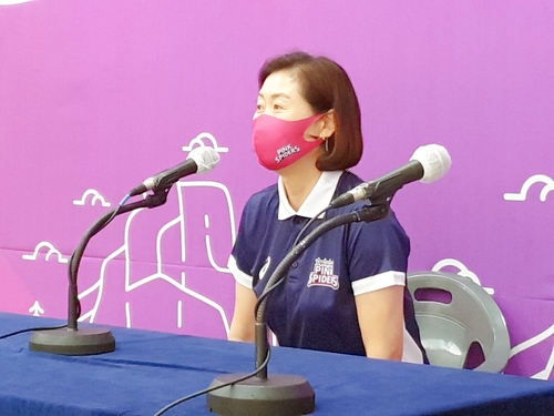 박미희 흥국생명 감독 김연경, 회복했다…정상적으로 출전