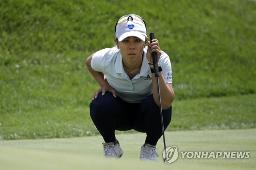 리더보드 없어 휴대전화 허용…'선두' 대니엘 강 안 봤어요