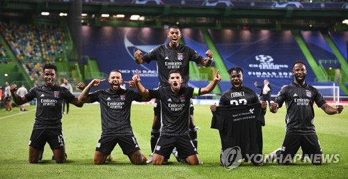 리옹, UCL 8강서 우승후보 맨시티 3-1 격파 이변…뮌헨과 격돌