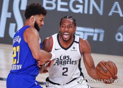 NBA 클리퍼스, 덴버 꺾고 서부 콘퍼런스 2위 확정