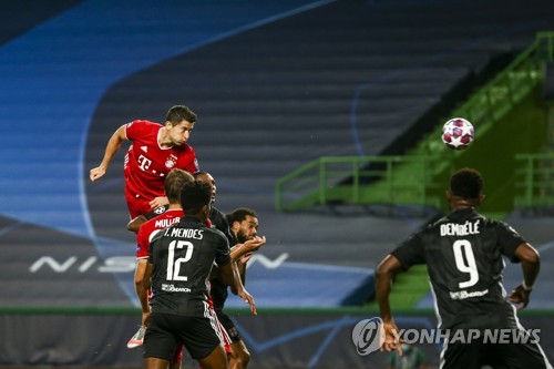 '나브리 멀티골' 뮌헨, 리옹 3-0 완파…PSG와 UCL 결승 격돌