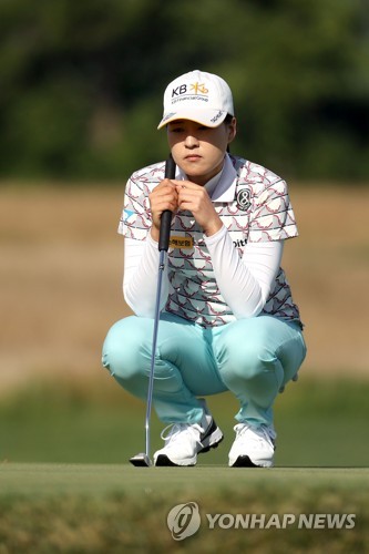 맞바람 속에서도 선전한 전인지 차분함 유지가 관건