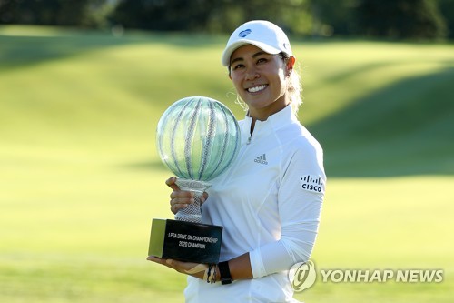 LPGA 재개 첫 승 대니엘 강 하먼 코치·소렌스탐에게 감사