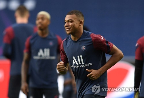음바페, UCL 8강 출전 청신호…투헬 감독 경기 뛸 수 있다