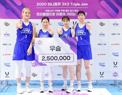 여자농구 3대3 트리플잼 3차 대회, 코로나19 확산으로 취소