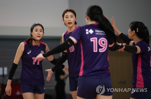 박미희 흥국생명 감독 김연경, 회복했다…정상적으로 출전